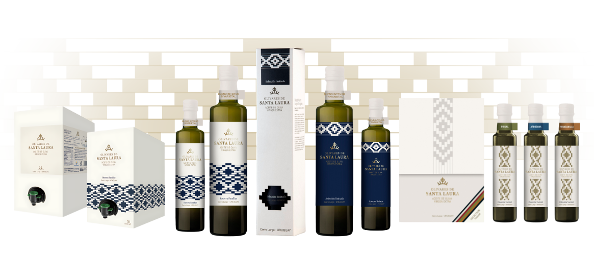 Familia de productos Olivares de Santa Laura: Selección Limitada, Reserva Familiar, Bag in Box y Colección Varietal